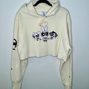 Champion Cropped Hoodie - Powerpuff Girls Special Edition